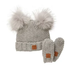 Kombi Adorable Knit Toque and Mittens Set - Infants