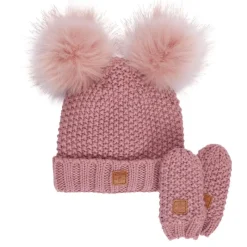 Kombi Adorable Knit Toque and Mittens Set - Infants