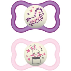 MAM Air Night Pacifier - 6+ Months - 2 Pack