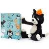 Jellycat All Kinds of Cats Book & Jack Bundle