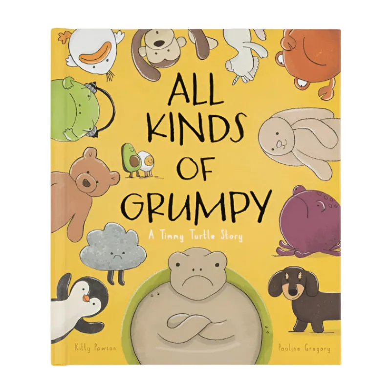 Jellycat All Kinds of Grumpy Book
