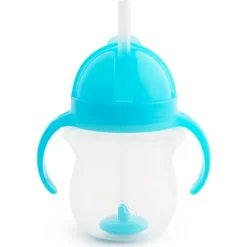 Munchkin Any Angle Click Lock 7oz Weighted Straw Trainer Cup
