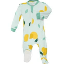 ZippyJamz Assorted Organic Footed Sleepers