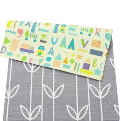 Posh Baby & Kids Baby Care Playmat - Sea Petals Grey