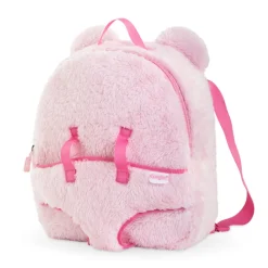 Corolle Baby Doll Carrier Backpack - Pink Plush