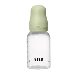BIBS Baby Plastic Bottle Complete Set - Natural Rubber Latex