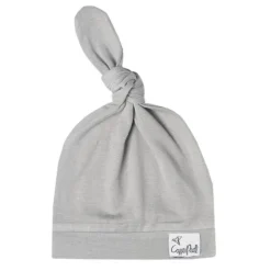 Copper Pearl Baby Top Knot Hats