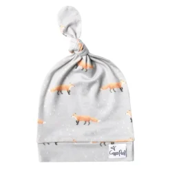 Copper Pearl Baby Top Knot Hats