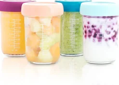 Babymoov Babybols Glass Food Storage Containers