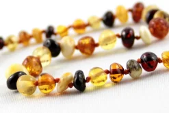 Healing Amber Baltic Amber Teething Necklace - 11 inch