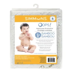 Simmons Bamboo Crib Mattress Protector
