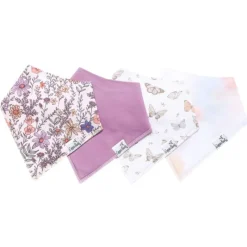 Copper Pearl Bandana Drool Bibs - 4 Pack