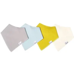 Copper Pearl Bandana Drool Bibs - 4 Pack