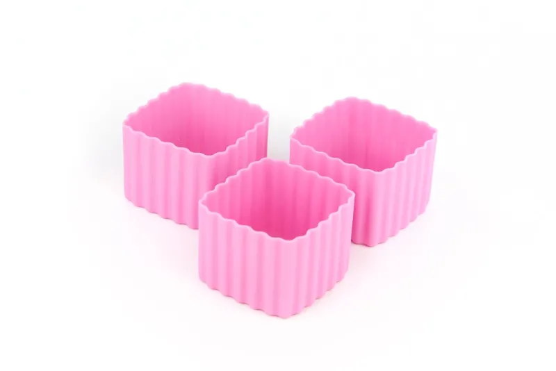 Little Lunch Box Co. Bento Cups Square - Pink