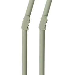 LouLou Lollipop Born to be Wild - 2 Pack Kids Silicone Straws
