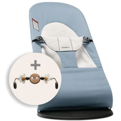 BabyBjorn Bouncer Bundle with Black & White Googly Eye Toy