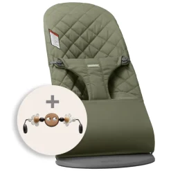 BabyBjorn Bouncer Bundle with Black & White Googly Eye Toy