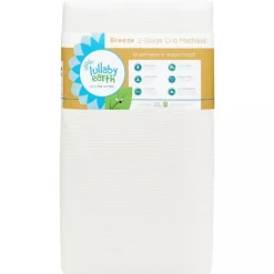 Lullaby Earth Breeze Air Crib & Toddler Mattress - 2 Stage