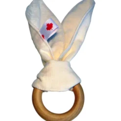 Cosy Care Bunny Ear Maple Teething Ring