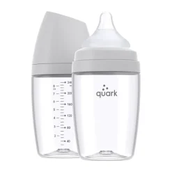 Quark Baby BuubiBottle Max Bottle Grey - 8oz
