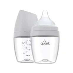 Quark Baby BuubiBottle Mini Bottle Grey - 5oz