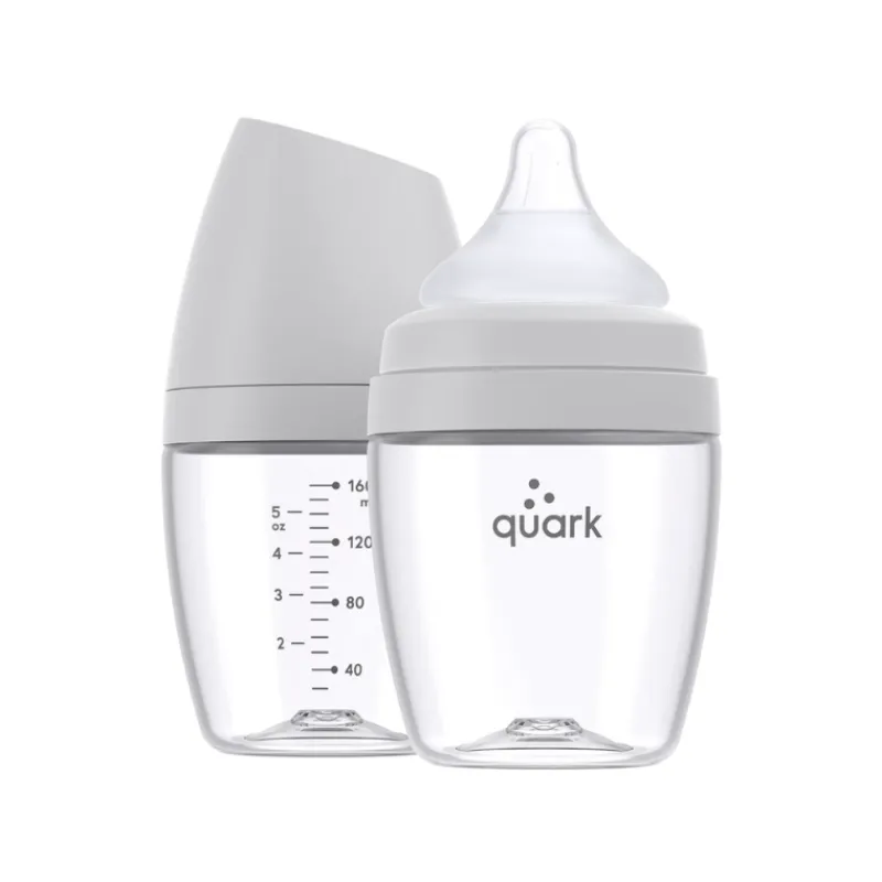 Quark Baby BuubiBottle Mini Bottle Grey - 5oz
