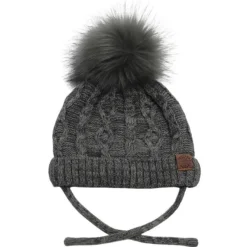 CaliKids Cable Pom Hat