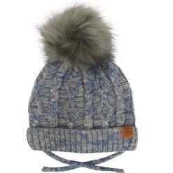 CaliKids Cable Pom Hat