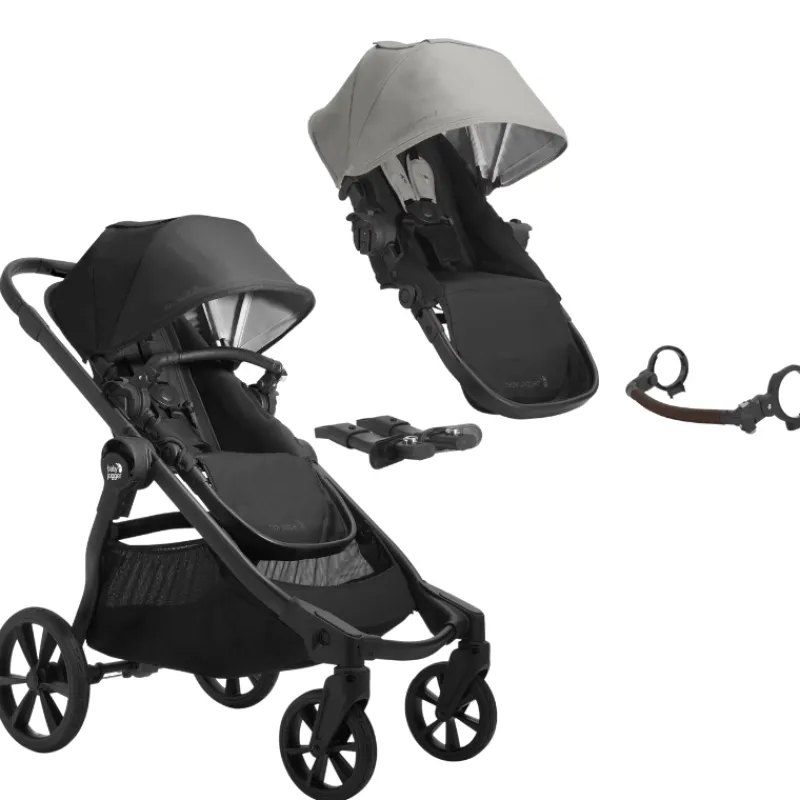 Baby Jogger City Select 2 Eco Stroller + Second Seat Bundle