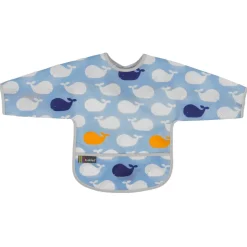 Kushies Clean Bib with Sleeves