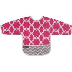 Kushies Clean Bib with Sleeves