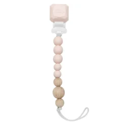 LouLou Lollipop Colour Pop Silicone & Wood Pacifier Clips