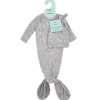 Aden & Anais Comfort Knit Gown + Hat Set