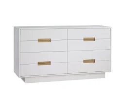 Natart Juvenile Como 8-Drawer Double Dresser - 52"