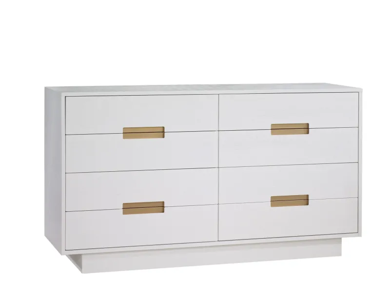 Natart Juvenile Como 8-Drawer Double Dresser - 52"