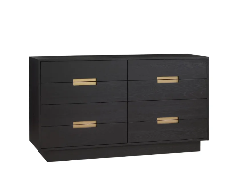 Natart Juvenile Como 8-Drawer Double Dresser - 52"