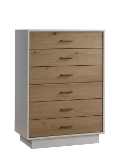 Natart Juvenile Como Naturale 6-Drawer Tall Dresser