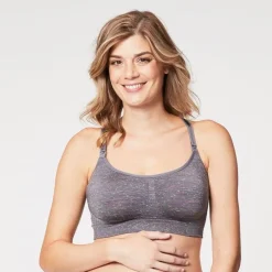 Cake Maternity Cotton Candy Nursing Bra Black