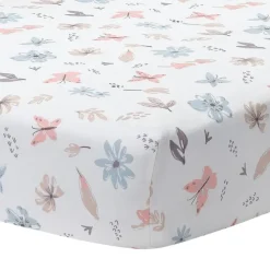 Lambs & Ivy Cotton Fitted Crib Sheet
