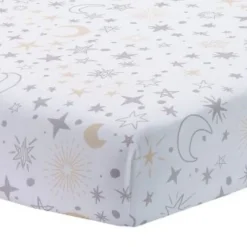 Lambs & Ivy Cotton Fitted Crib Sheet
