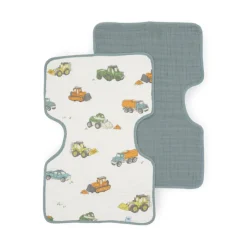 Little Unicorn Cotton Muslin Burp Cloth - 2 - Pack