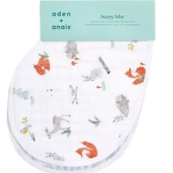 Aden & Anais Cotton Muslin Burpy Bibs - 2 Pack