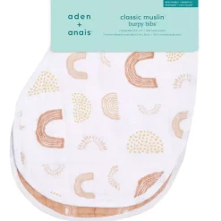 Aden & Anais Cotton Muslin Burpy Bibs - 2 Pack