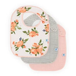 Little Unicorn Cotton Muslin Classic Bibs - 3 Pack
