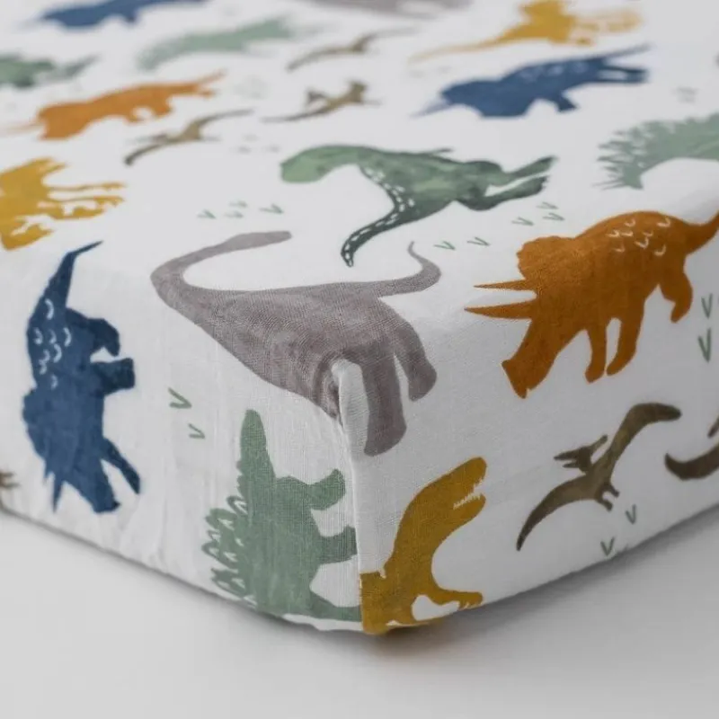 Little Unicorn Cotton Muslin Crib Sheets
