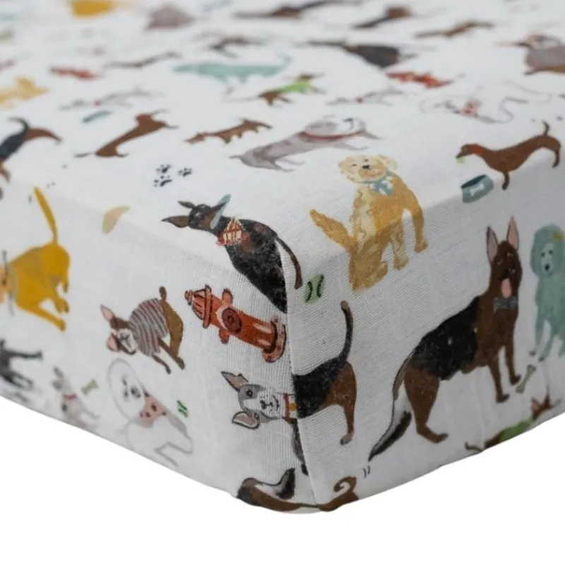 Little Unicorn Cotton Muslin Crib Sheets