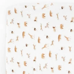 Little Unicorn Cotton Muslin Crib Sheets