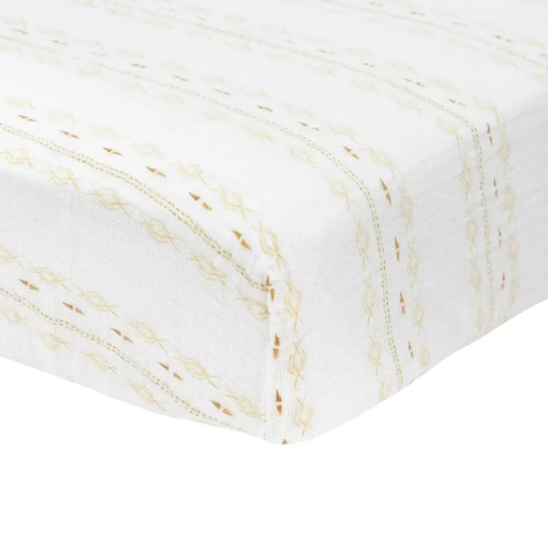 Little Unicorn Cotton Muslin Crib Sheets