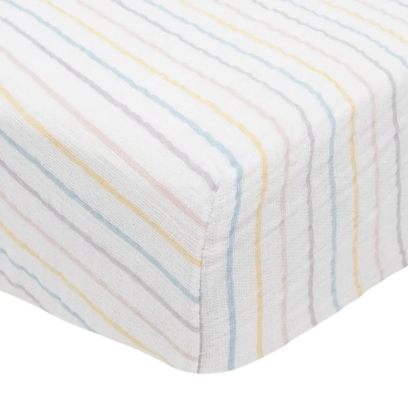 Little Unicorn Cotton Muslin Crib Sheets