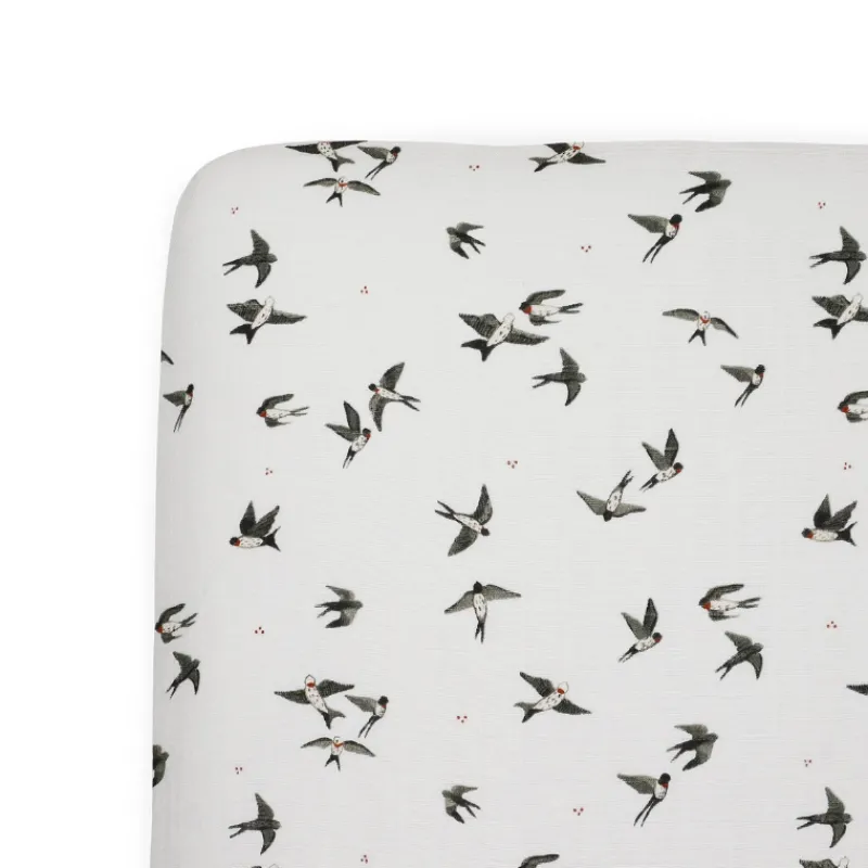 Little Unicorn Cotton Muslin Crib Sheets